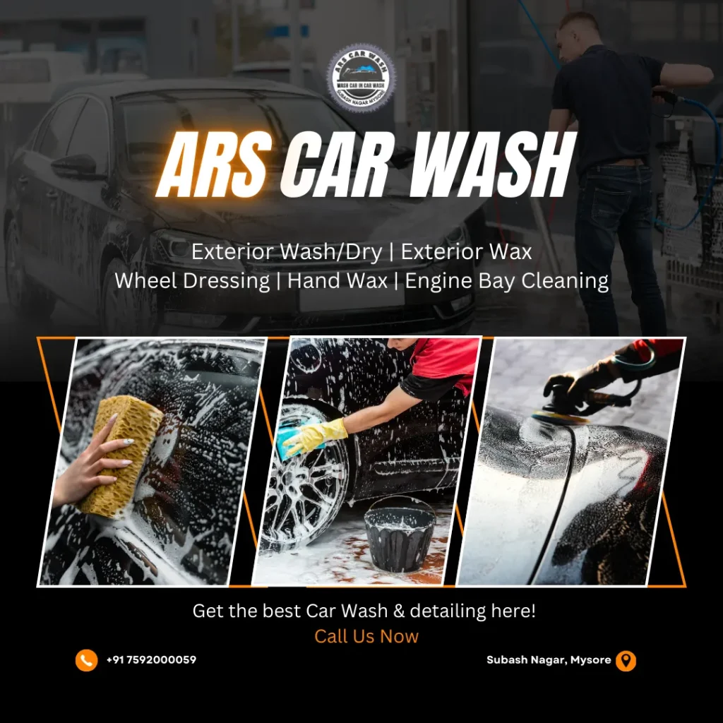 Digital Marketing Services in Dubai | Ajmala Farhath | ARS Car Wash | Poster Design | Portfolio